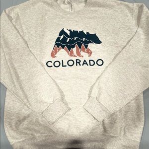 Colorado Custom Print Crewneck, Size M
